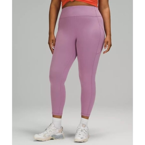 Lululemon Invigorate HR Tight 25" Jubilee Purple Lavender size 14 New $128 - Picture 1 of 12